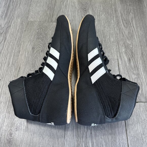 Adidas Athletic Wrestling Shoes YYJ 606004 A03325 Black Men’s Sz 12.5 Excellent